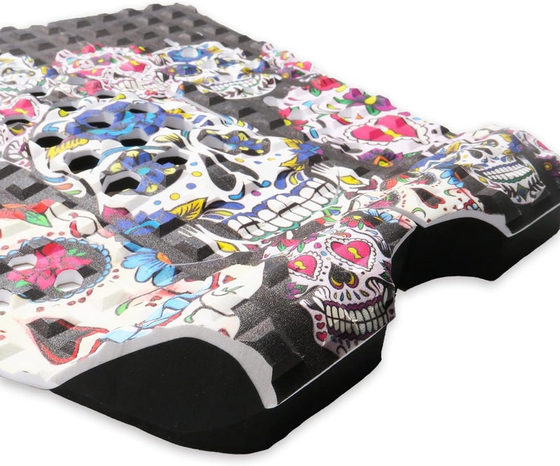 Lonnngg 3/6 Piece Stomp Pad Surfboard EVA Traction Pad Adhesive Professional Tail Pad/Applies All Boards - Surfboards, Shortboards, Longboards, Skimboards/Multiple Color Choices - Image 2